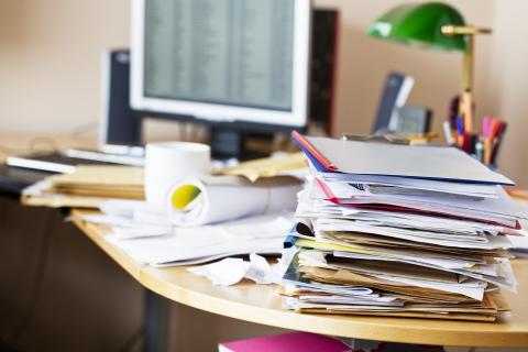 Messy Desk
